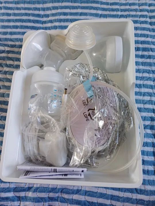 Extrator de leite materno Philips / Avent novo na caixa não foi usado - Foto 3