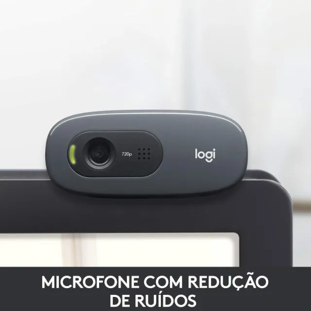  Webcam HD Logitech - Foto 3