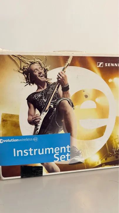 Kit de Instrumento Sem Fio Sennheiser G3 