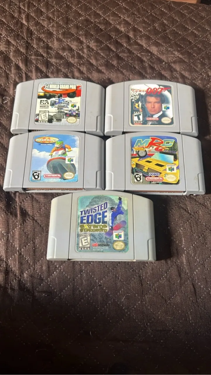 Cartuchos Originais de Nintendo 64