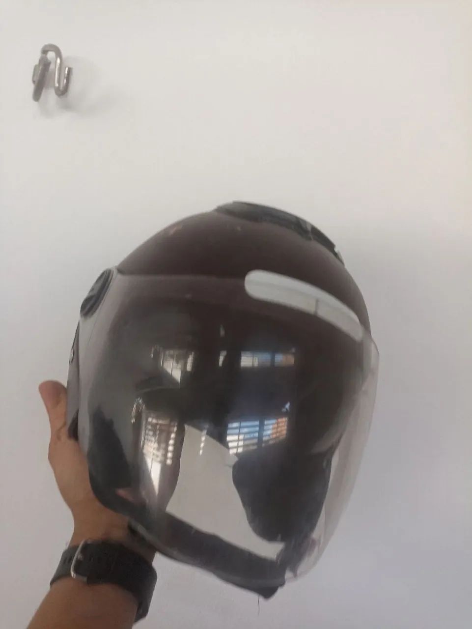 Capacete aberto de Moto  - Foto 4
