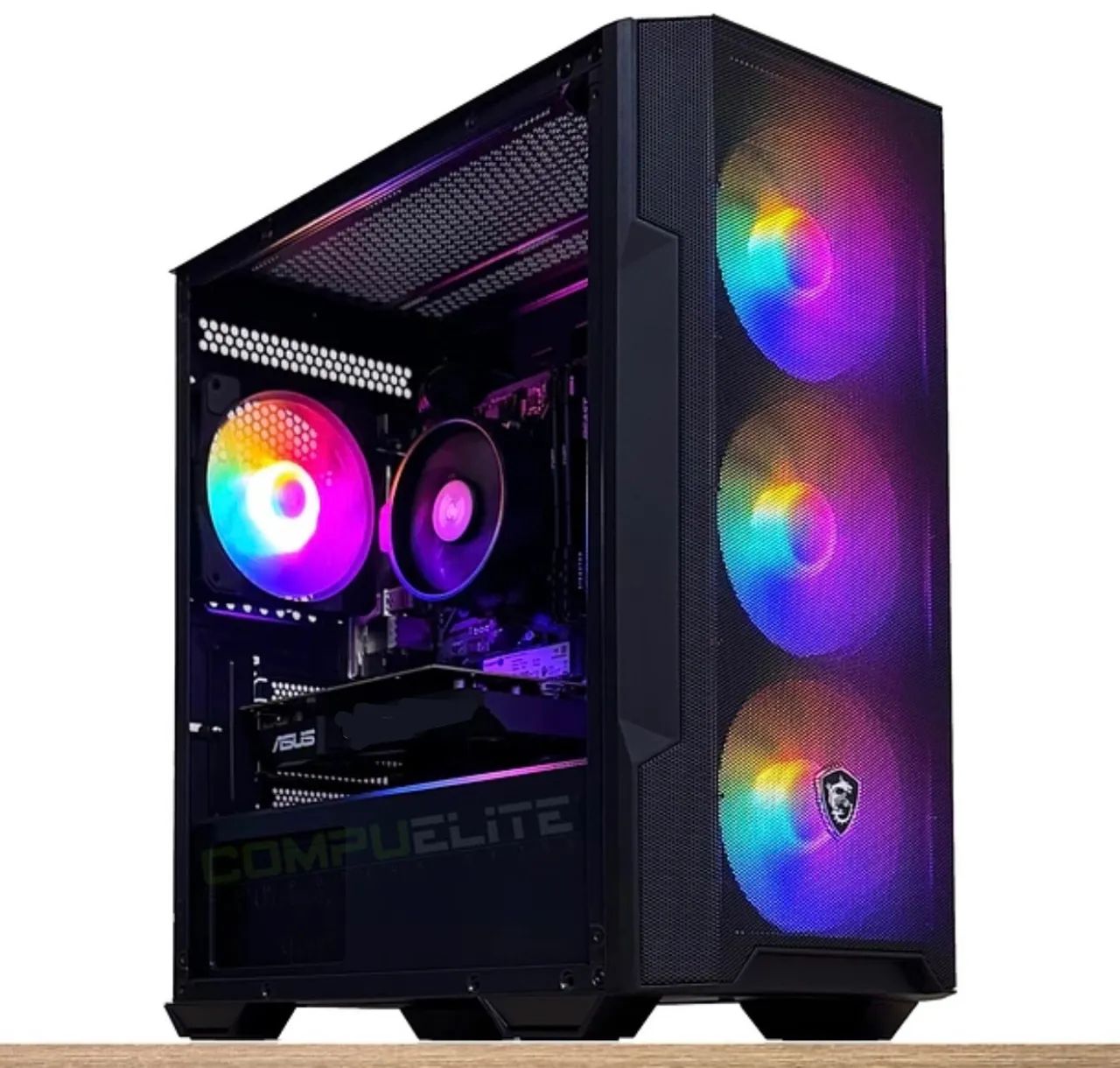 PC Gamer Personalizado | i5-10400F + RX7600 8GB | Windows 11 | Todas as Peças Novas