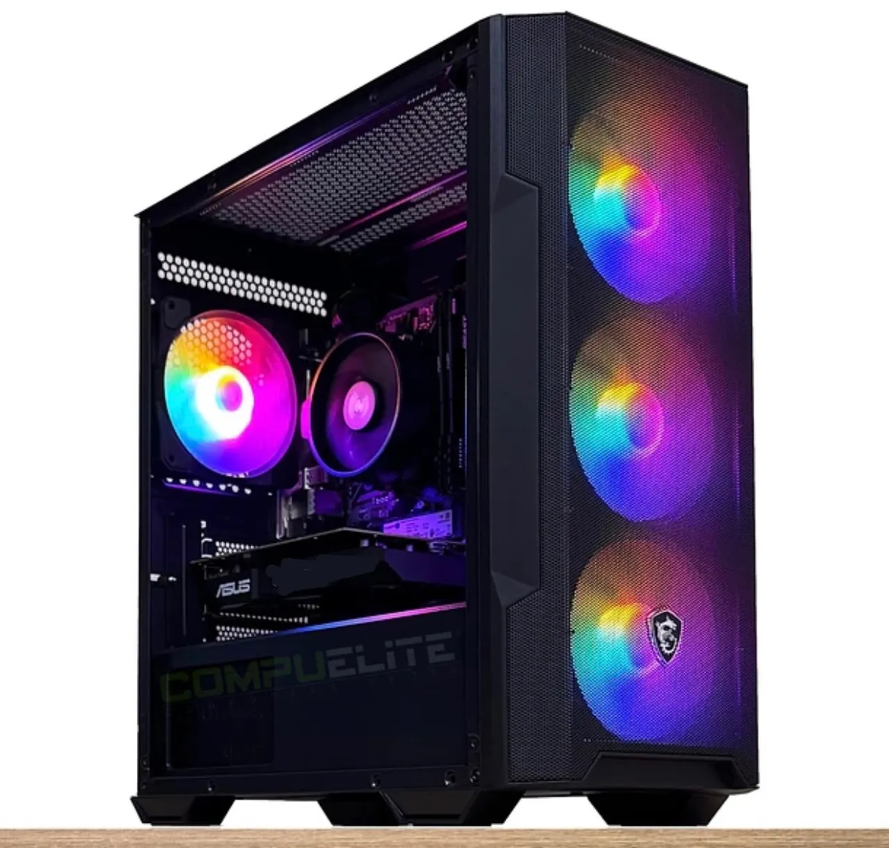 PC Gamer Personalizado | i5-10400F + RX7600 8GB | Windows 11 | Todas as Peças Novas
