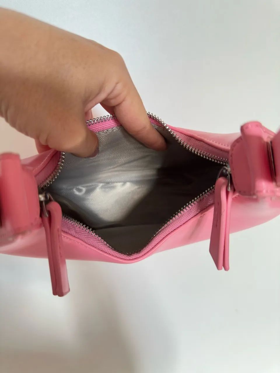 Bolsa Rosa de ombro e de mão 64167812982402123