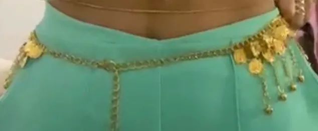 Cinto dourado brilhoso - Novo  - Foto 3