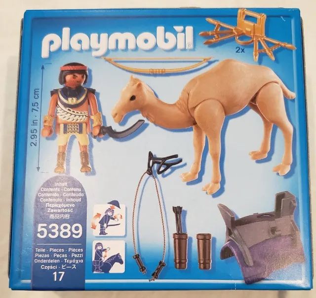 NOVO Playmobil Egípcio com camelo - Foto 2