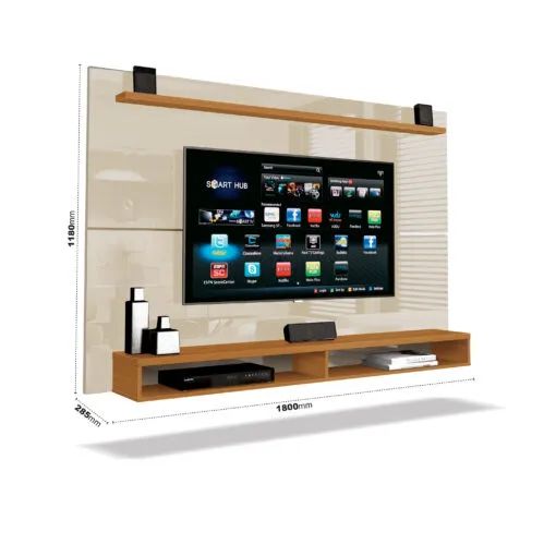 PAINEL ATE 65 MAXI OFF WHITECEDRO EDN MOVEIS - Foto 3