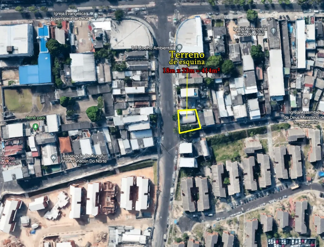 Terreno com Ponto Comercial / Cachoeirinha - Manaus - AM