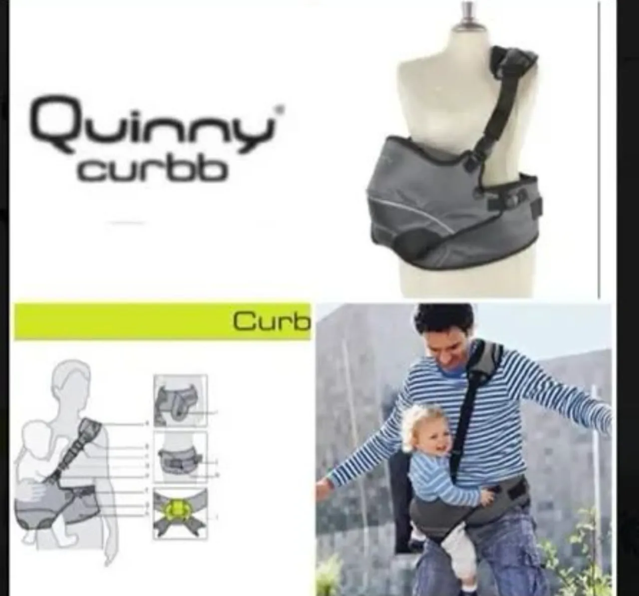 Quinny curb canguru