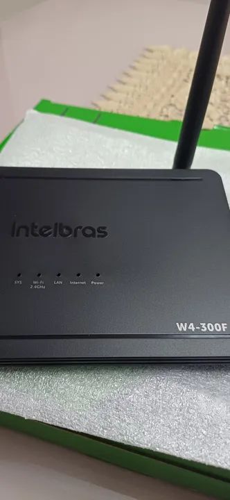 Roteador Intelbras Wi-Fi 4 W4-300F - Novo - Foto 6