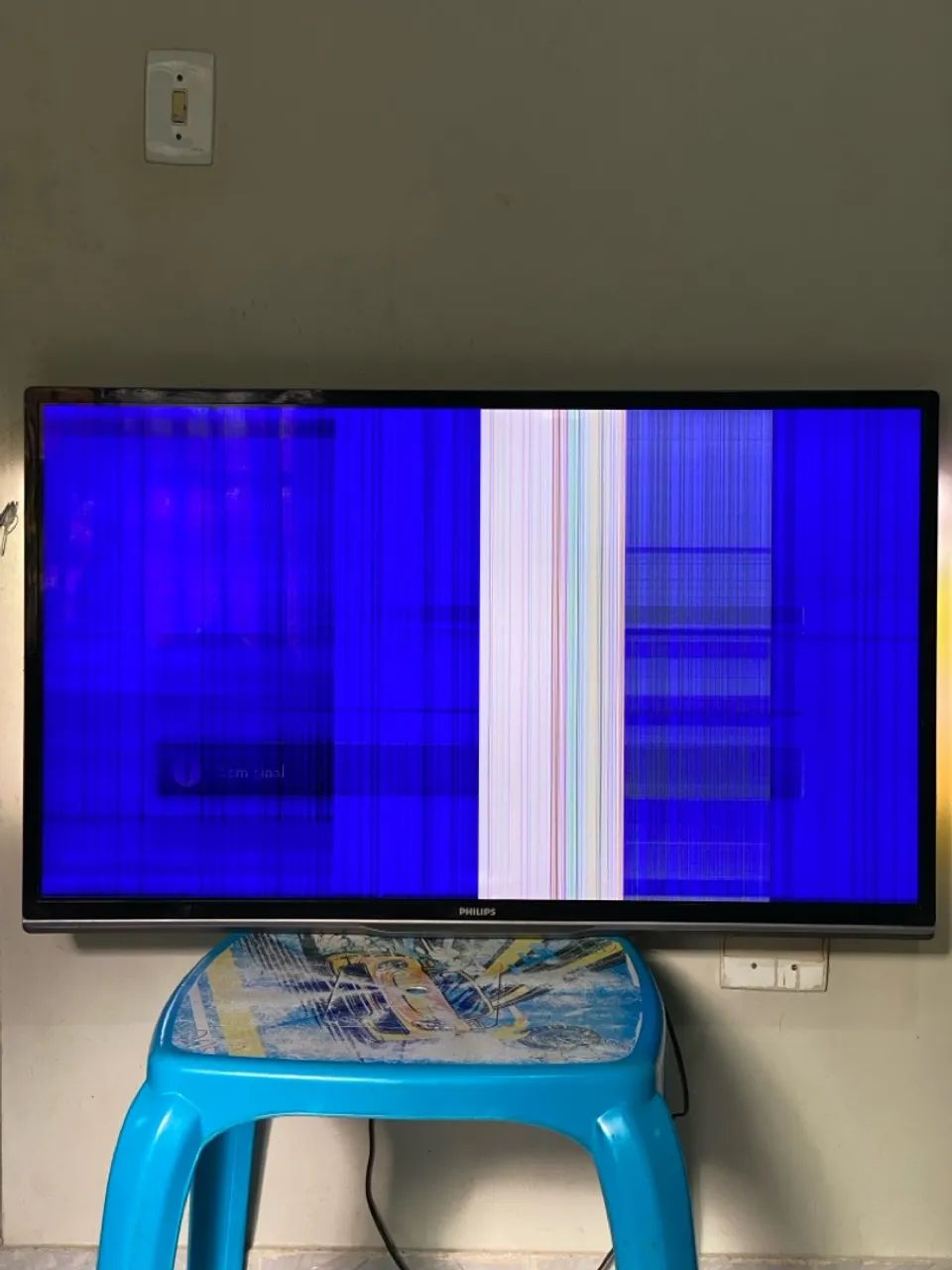 TV Philips 42 polegadas Led com defeito. - Foto 3