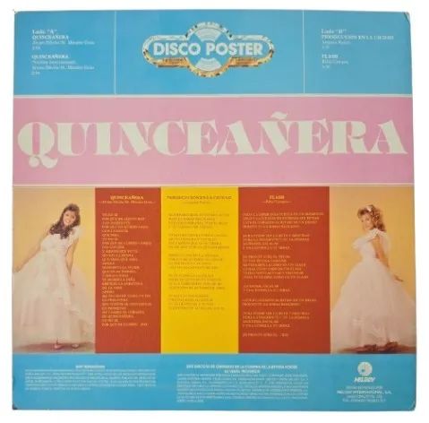LP: Quinceañera (novela mexicana) c/ Thalia & Adela Noriega (capa) c/ Paulina Rubio - Foto 2