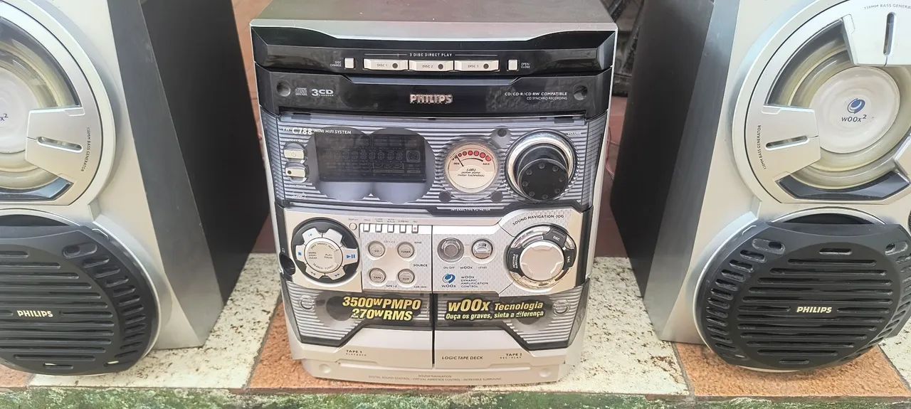 Som Philips com woox lindo e luxuozo - Foto 4