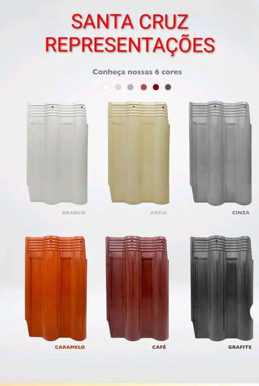 Telhas para baixa inclinação (esmaltadas)