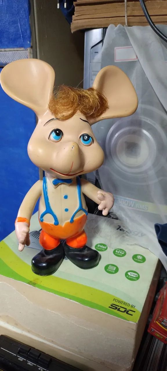 Boneco topogigio antigo altura 25 cm  - Foto 3
