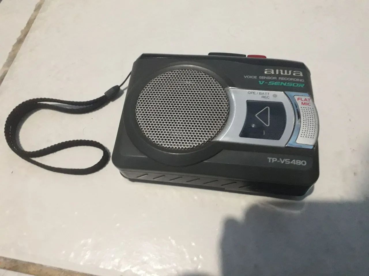 Gravador de fita k7 Aiwa TP-VS480