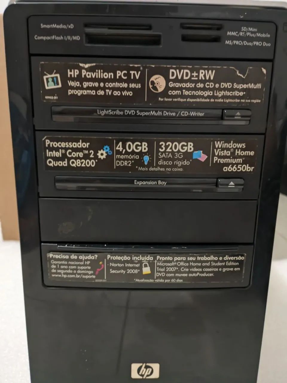 Computador HP Pavilion Intel Core 2 Quad Q8200 - Foto 2