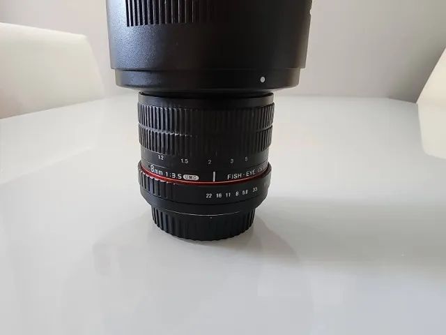 LENTE fisheye 8mm rokinon - Foto 3