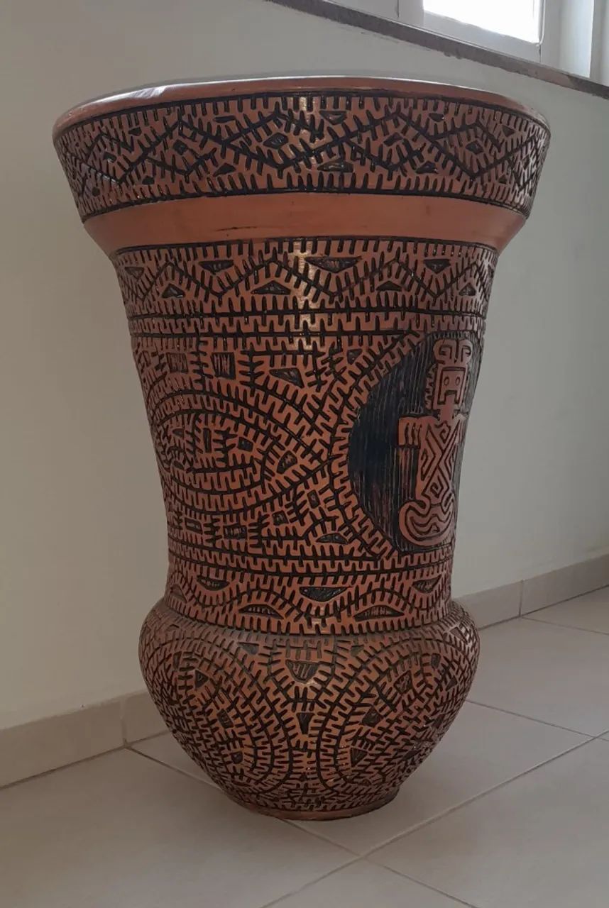 Vaso Artesanal Antigo (65cm) - Foto 4