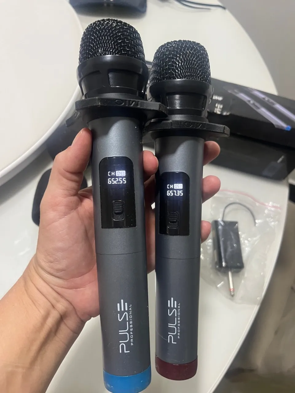 Vendo 2 microfone sem fio Pulse