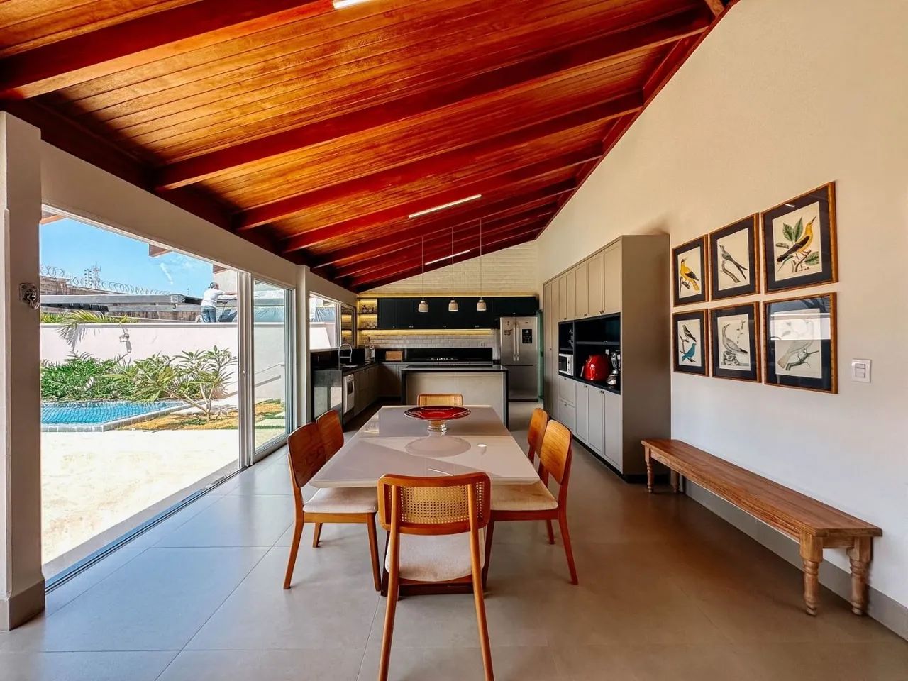Casa no Condomínio Paradiso Ecológico com 4 suítes piscina área gourmet cozinha ampla - Foto 3