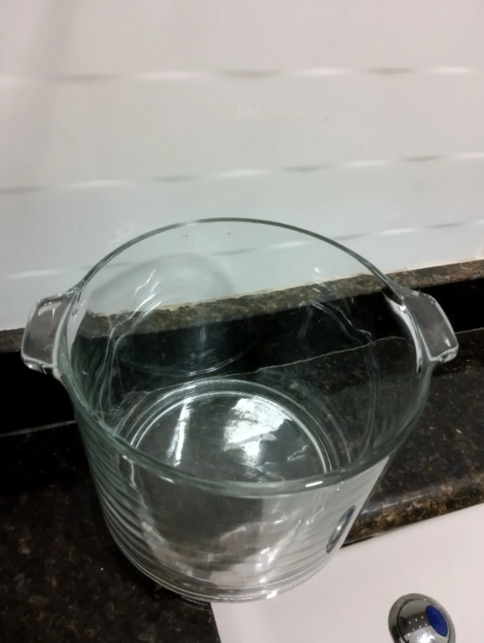 Balde de gelo em vidro resistente