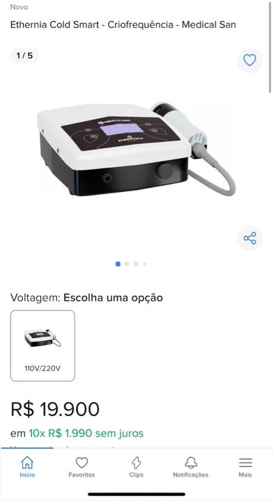 Criofrequência - Medical San - MUITO NOVO - Foto 2