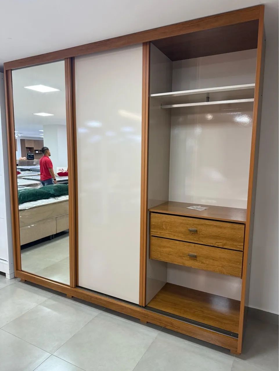Guarda roupa bom pastor  100% MDF - Foto 3