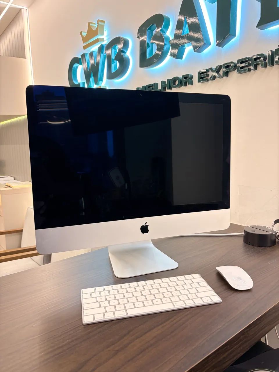 iMac 21.5 2019 i3 8GB 1TB Silver Completo - Computadores e