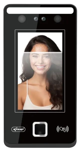 Relógio Ponto Digital Knup KP-RE1037 com Reconhecimento Facial Biometria E Cartão - Foto 3