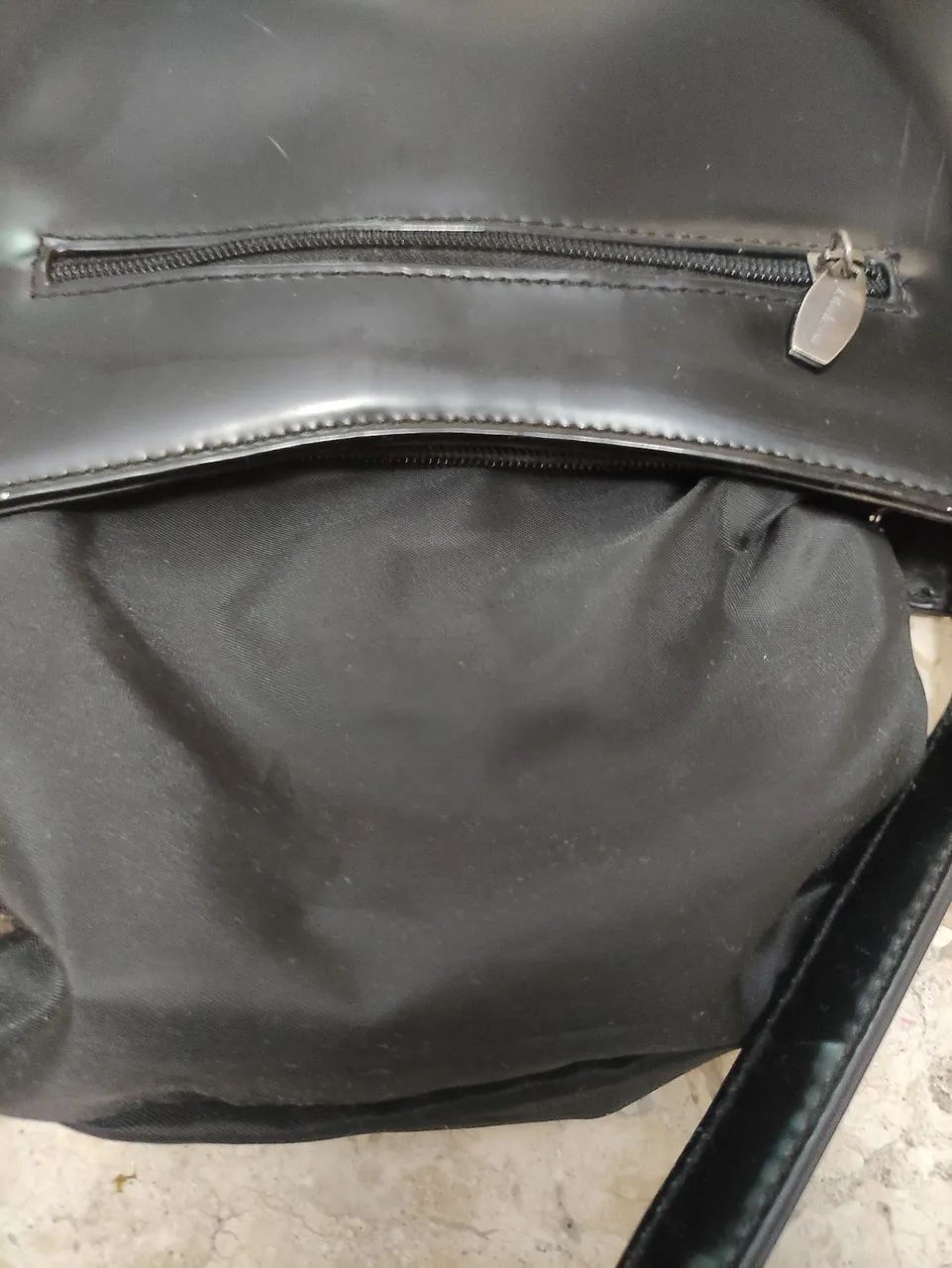 Bolsa de mão preta elegante - Foto 5