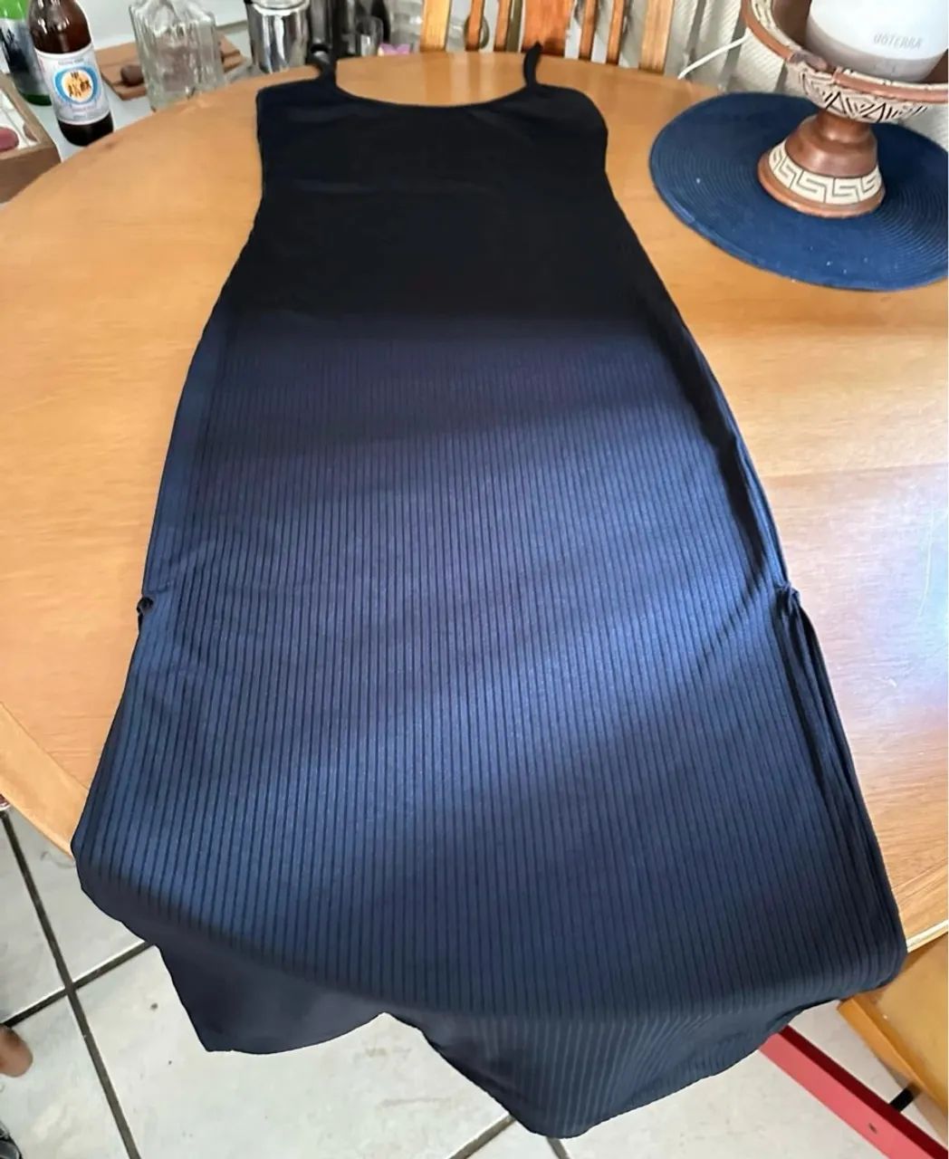 Vestido Preta Canelada - Foto 3