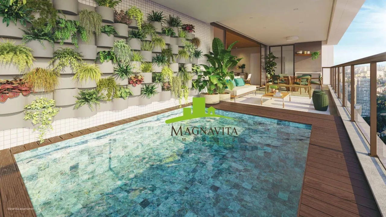 Sublime Horto House. Apartamento Alto Luxo à Venda, 225m², 4 suítes + Gabinete, Piscina pr
