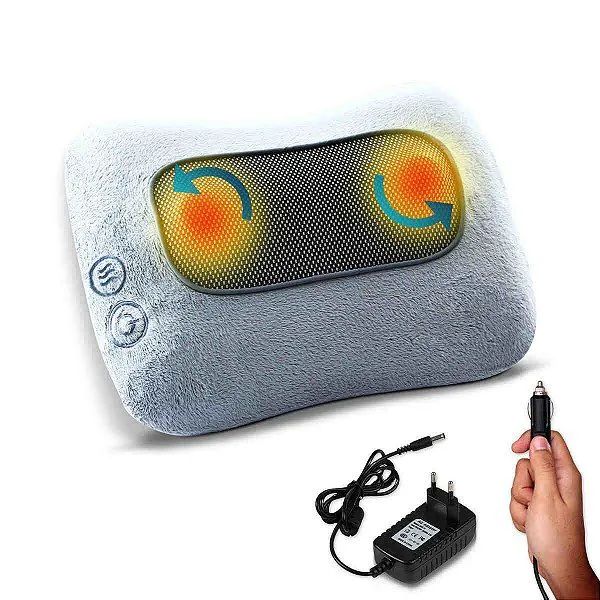 Massageador Cervical Shiatsu com Aquecimento e Rotação - Foto 5