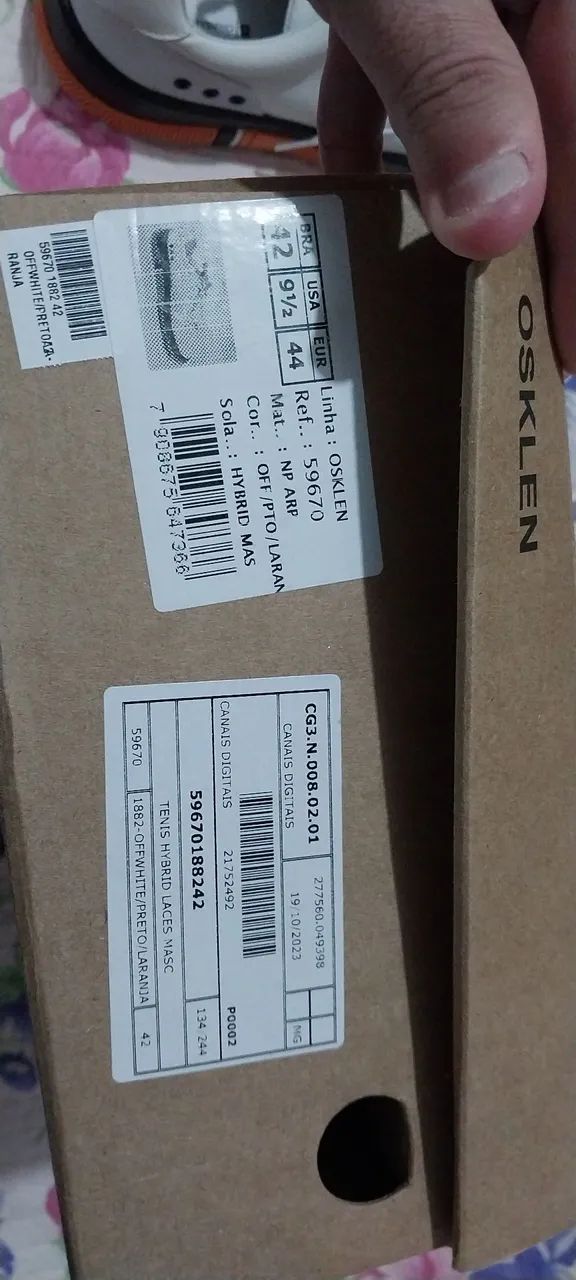 Tênis Osklen Hybrid Laces Masculino