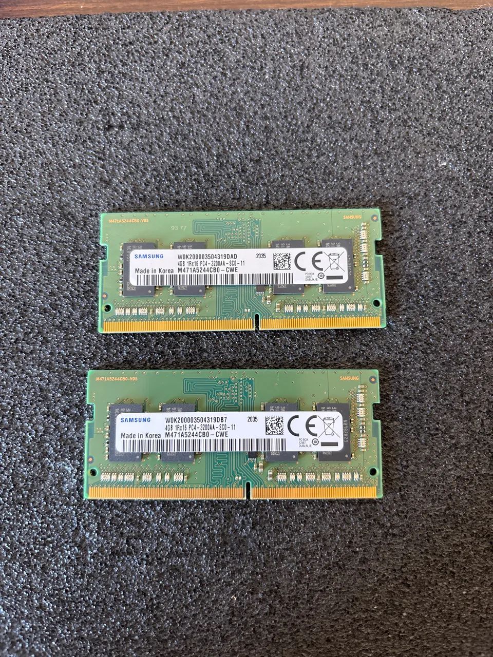 Kit Memória RAM Samsung 8GB (2x4GB) DDR4 3200MHz - Notebook