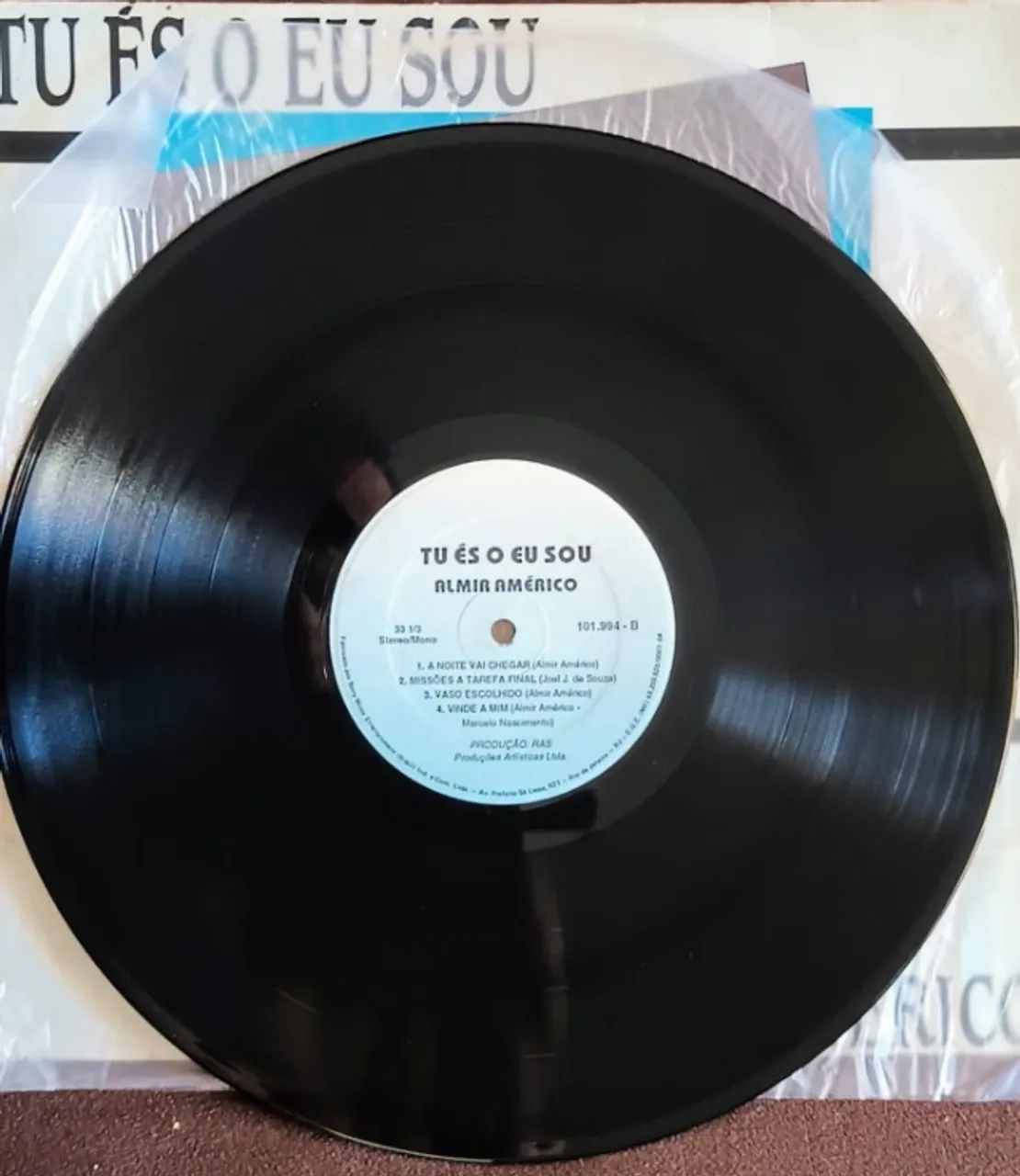 Lp Disco de Vinil Gospel Evangélico Almir Américo - Tu És O Eu Sou - Foto 3