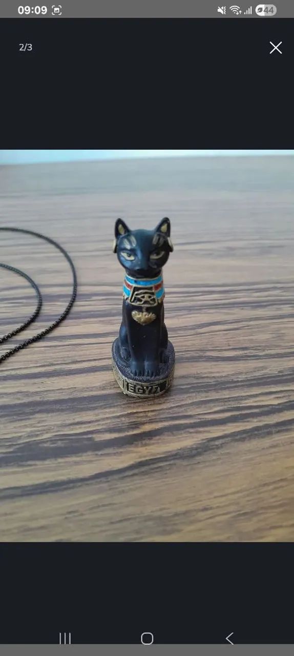 Colar e miniatura de gato - Foto 3