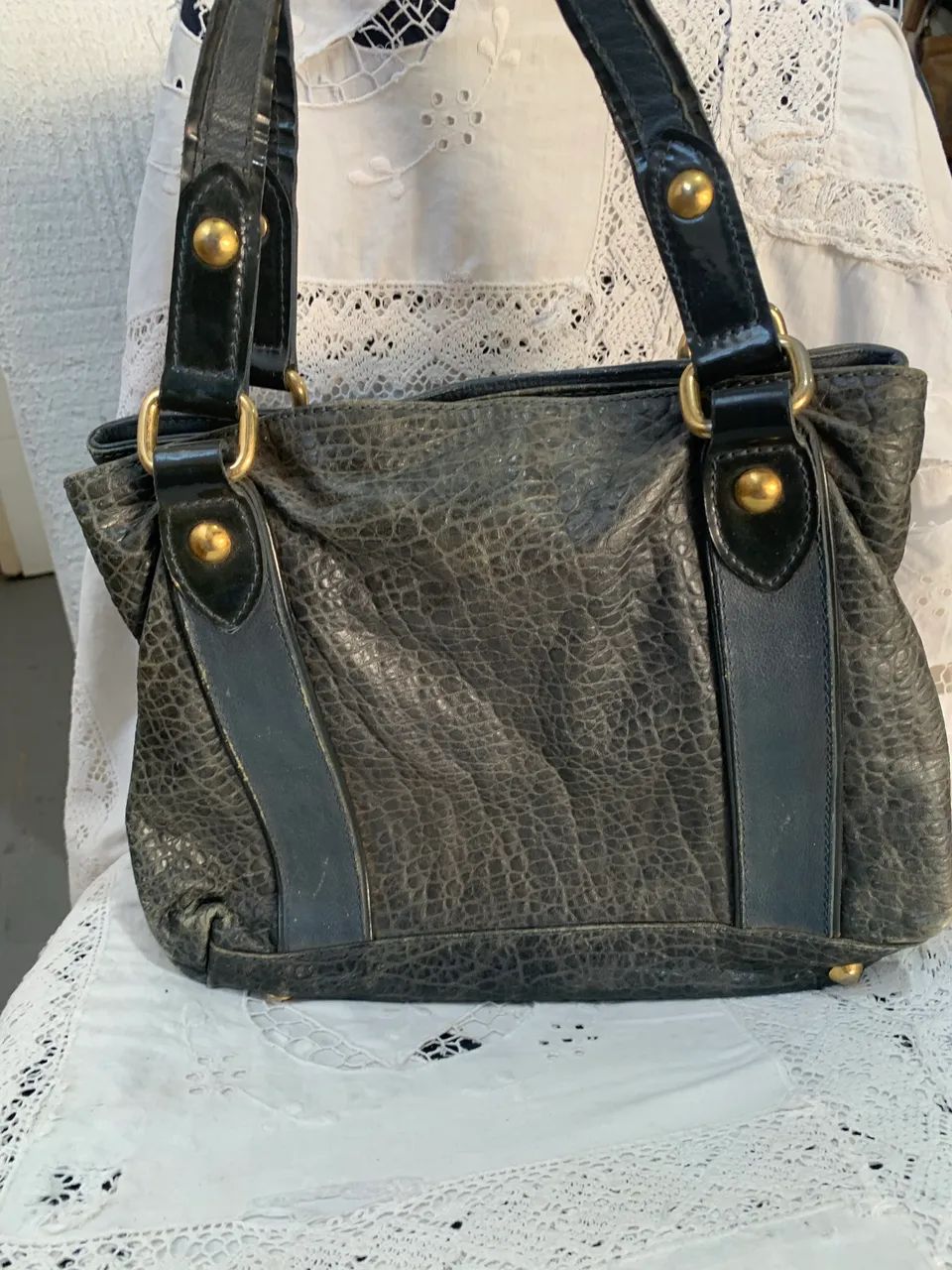 Bolsa Kenzut De Couro - Foto 2