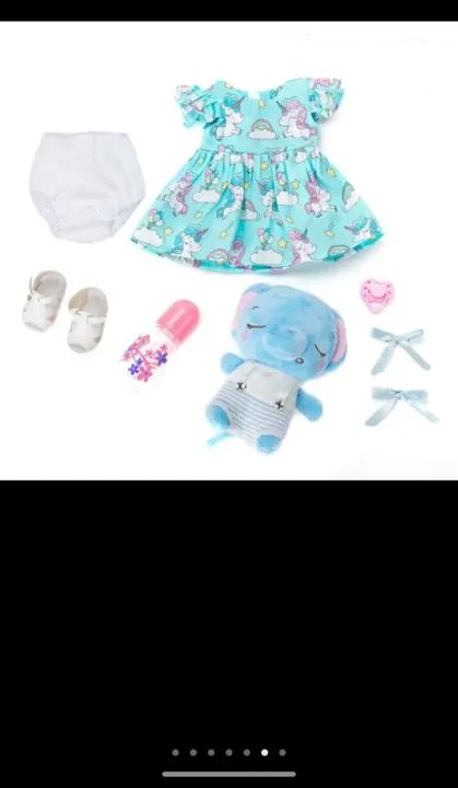 Boneca Reborn Linda com Roupa e Acessórios - Foto 2