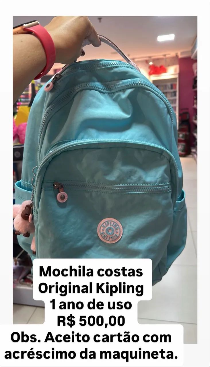 Mochila costas e estojo Kipling 