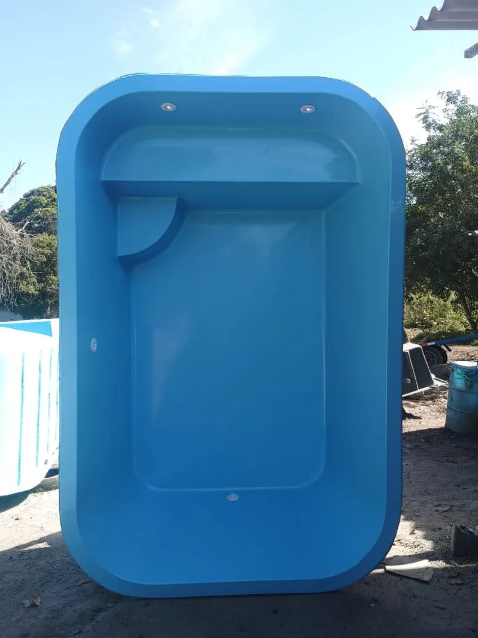 Piscina de fibra 