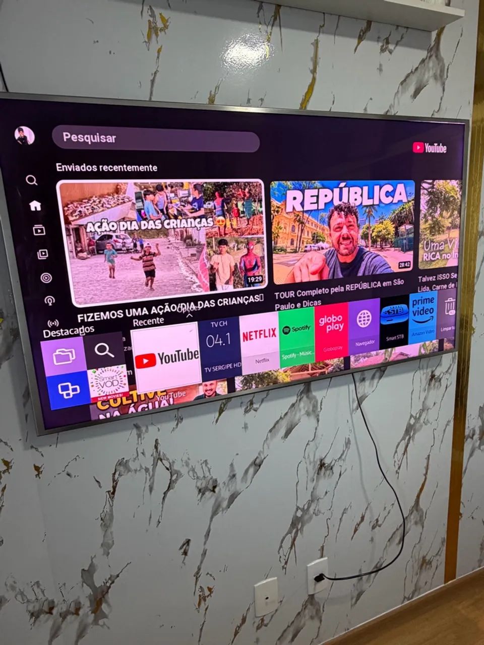Tv smart 55 polegadas Samsung 