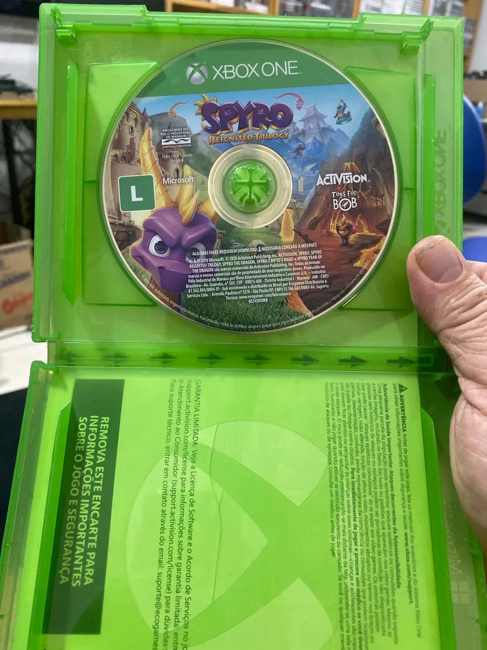 Spyro Reignited Trilogy - Xbox One Mídia Física - Foto 6