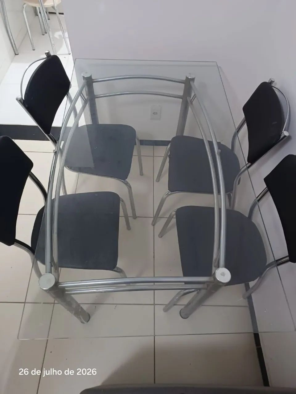 Mesa de vidro 