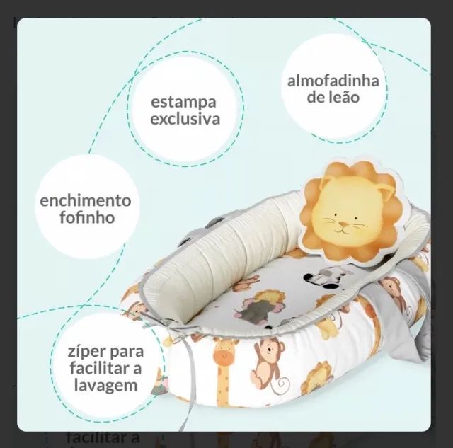 Ninho redutor, bomba de leite e carrinho de bebê  - Foto 4