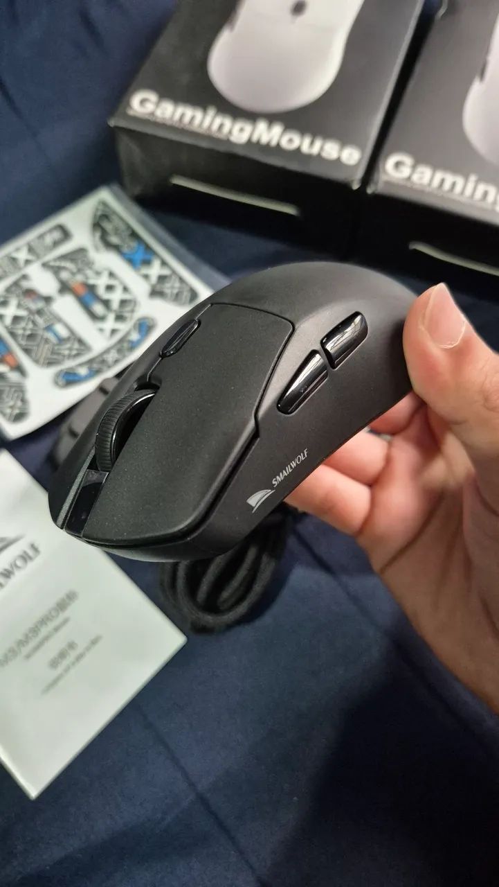 Mouse Gamer Sem Fio Smailwolf M3 Pro+ Tri Mode + Base de Carregamento - Foto 2