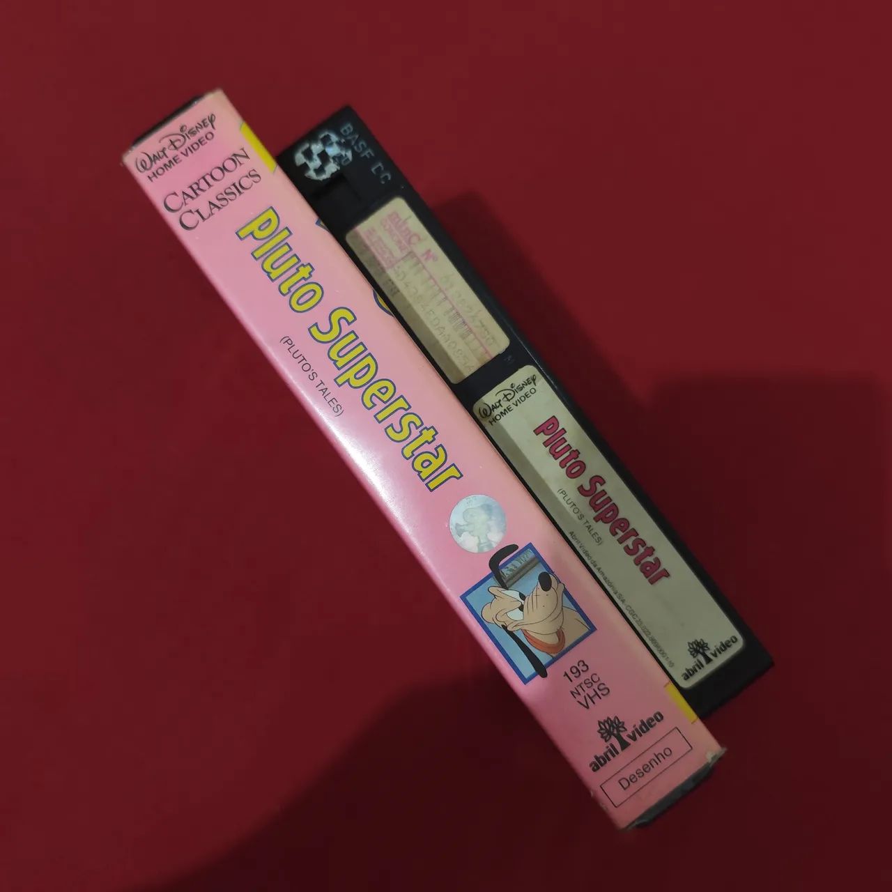 VHS Pluto Superstar - Walt Disney Home Vídeo - Cartoon Classics - Foto 3
