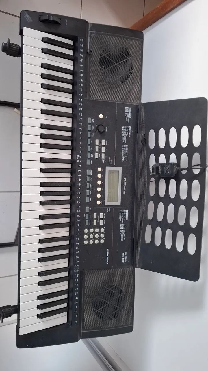 Teclado eletrônico REVAS KB-300 - Foto 4
