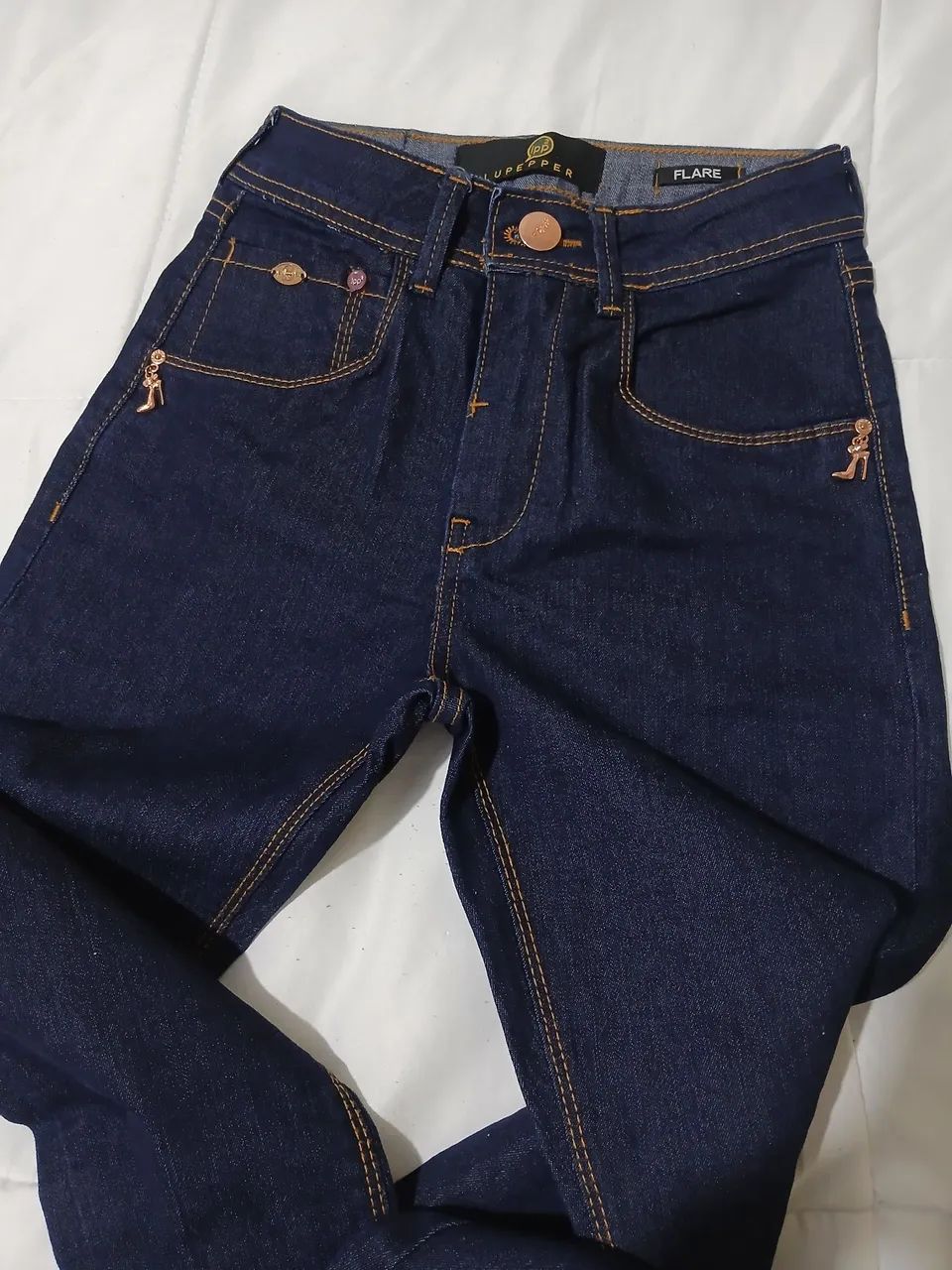 Calça jeans flare 34/36 - Foto 3